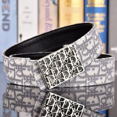 CD Logo Premium Leather Belt 16