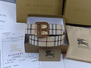 Burberry TB Premium Leather Belt 4