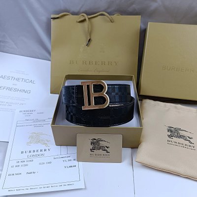Burberry TB Premium Leather Belt 5